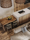 Hues Wicker Pendant Lamp