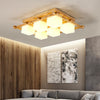Japanese Style Lattice Ceiling Lamp