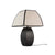Javier Black Table Lamp
