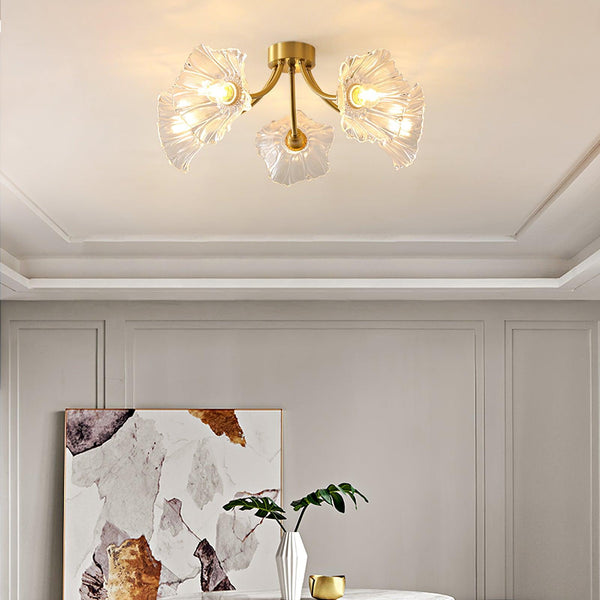 Kalin Flower Glass Ceiling Lamp