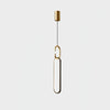 Led Oval Linear Pendant Light