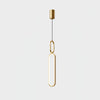 Led Oval Linear Pendant Light