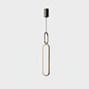 Led Oval Linear Pendant Light
