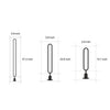 Outdoor Modern Minimalist Waterproof Oval Ring Courtyard Landscape Lighting Lamp