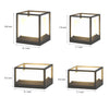 Solar Outdoor Courtyard Fence Post Light Waterproof Led Landscape Lighting