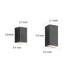 Two Light Effect Optional Waterproof Led Wall Light For Outdoor Villa Courtyard