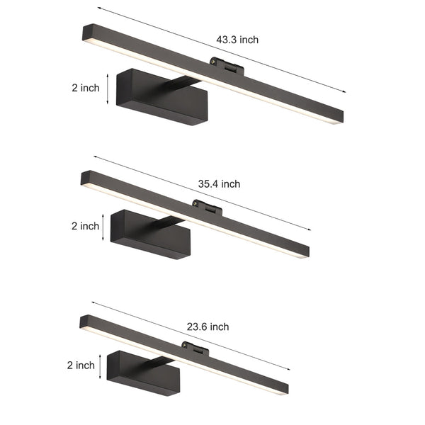 Rotatable Linear Led Bathroom Vanity Light