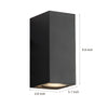 Led Up And Down Lights Outdoor Wall Lights Wall Lamp Wall Sconce Lighting