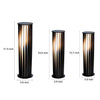 Cylindrical Led Waterproof Solar Pathway Lights
