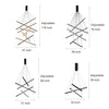 Minimalist Strip Black Modern Chandelier Li002007