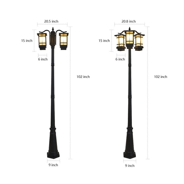 Waterproof Black Modern Outdoor Street Lights Li002022
