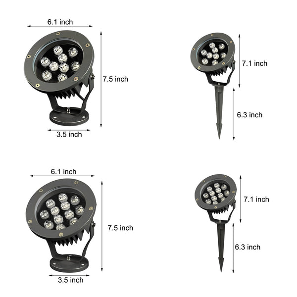 Round Spotlights Outdoor Tree Spot Light Li002409