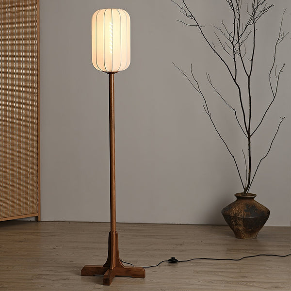 Lantern Cloth Art Floor Lamp