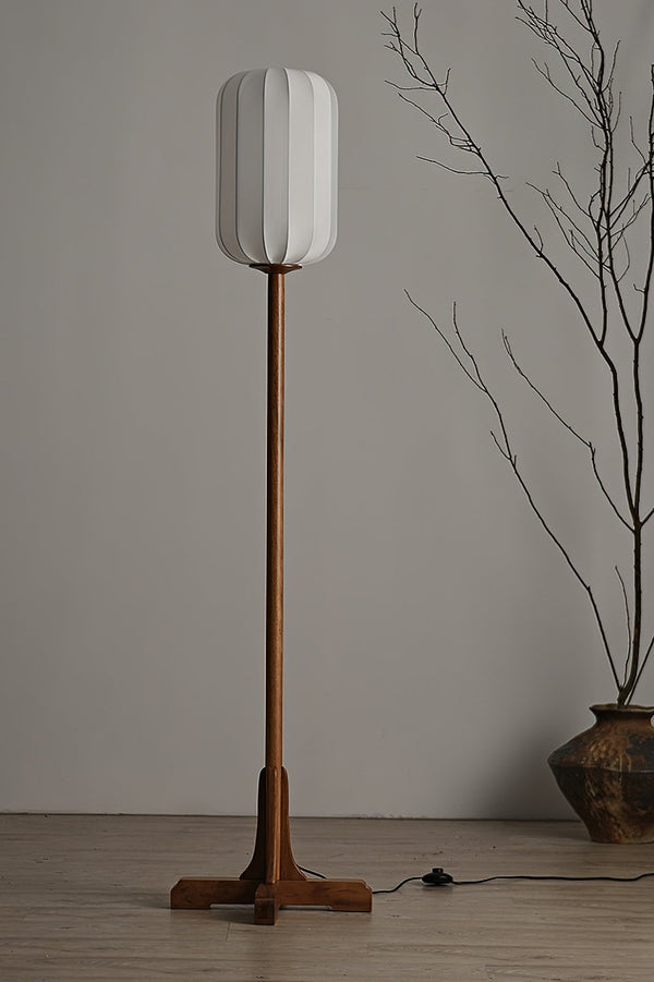 Lantern Cloth Art Floor Lamp