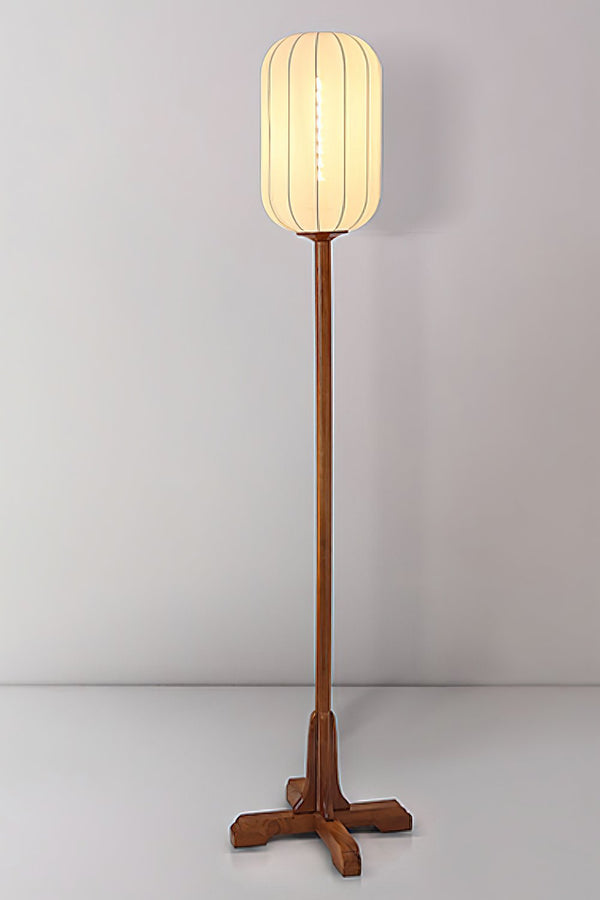 Lantern Cloth Art Floor Lamp