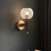 Lattice Glass Wall Light
