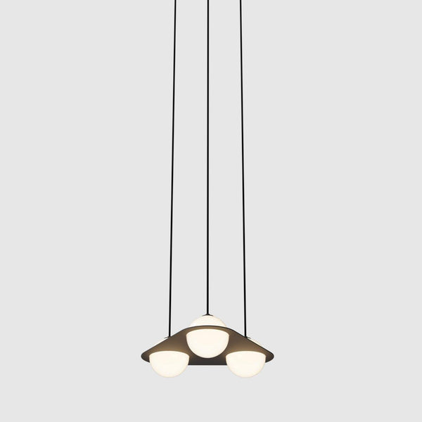Black Glass Pendant Lamp