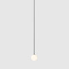 Black Glass Pendant Lamp