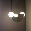 Black Glass Pendant Lamp