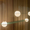 Black Glass Pendant Lamp