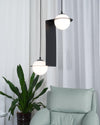 Black Glass Pendant Lamp