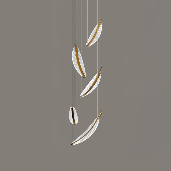 Leaf Led Chandelier