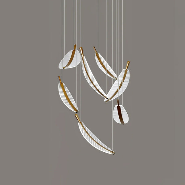 Leaf Led Chandelier
