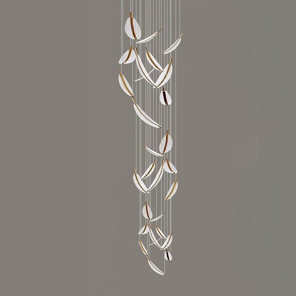Leaf Led Chandelier