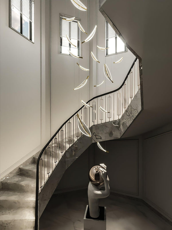 Leaf Led Chandelier
