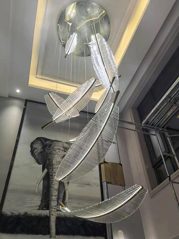 Leaf Led Chandelier