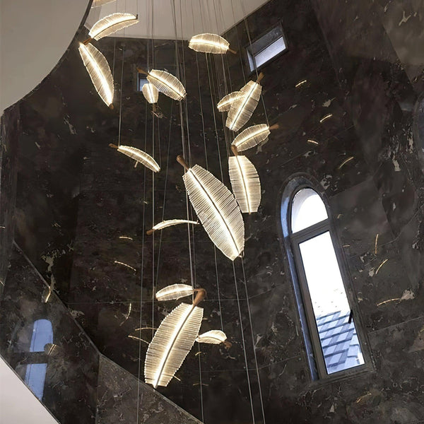 Leaf Led Chandelier