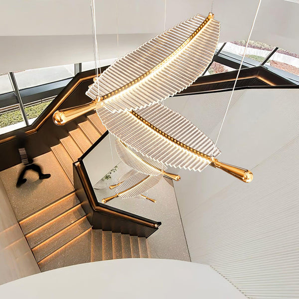 Leaf Led Chandelier
