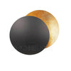 Modern Adjustable Disc Wall Sconce with Integrated LED for Bedroom and Hallway