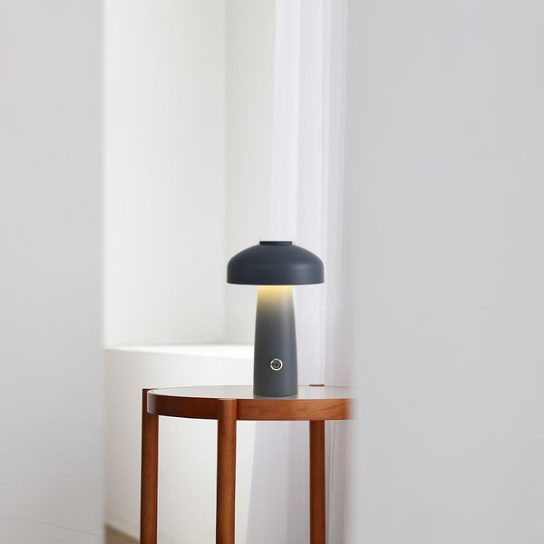 Leon Mushroom Built In Battery Table Lamp
