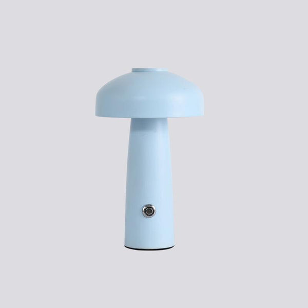 Leon Mushroom Built In Battery Table Lamp