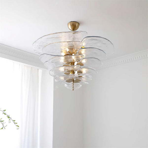 lotus-leaf-layered-glass-chandelier