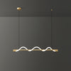 Linear Curve Island Chandelier