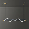 Linear Curve Island Chandelier