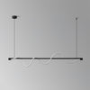 Linear Curve Island Chandelier
