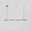 Linear Curve Island Chandelier