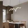 Linear Curve Island Chandelier
