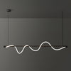 Linear Curve Island Chandelier