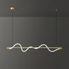 Linear Curve Island Chandelier