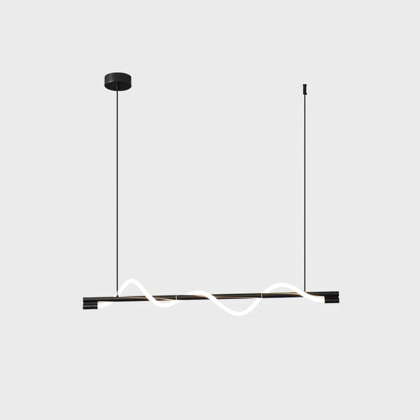 Linear Curve Island Chandelier
