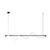 Linear Curve Island Chandelier