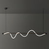 Linear Curve Island Chandelier