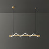 Linear Curve Island Chandelier