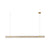 Linear Ribbon Island Pendant Light