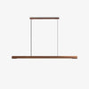 Linear Wooden Pendant Light