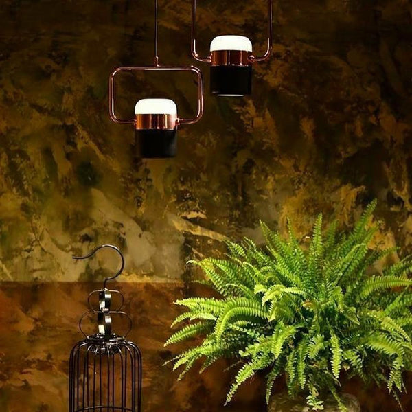 Adjustable Glass Pendant Light